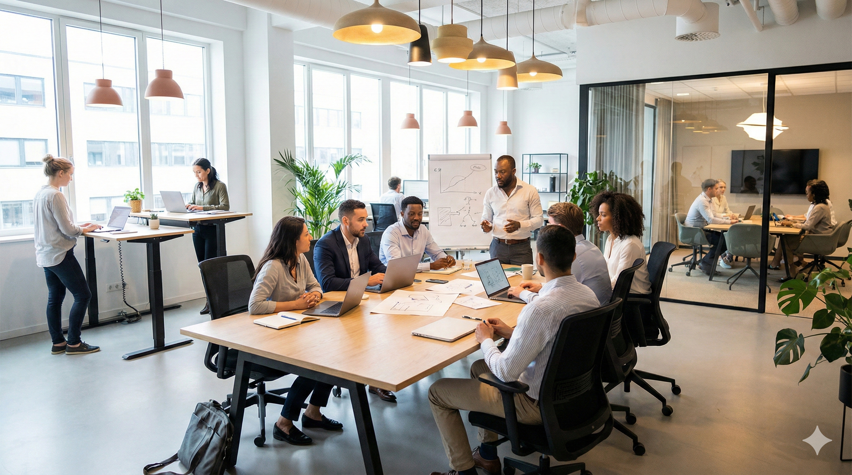 オフィスの様子